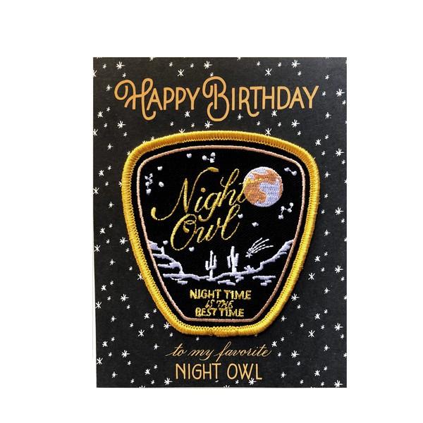 Night Owl | Birthday Card | The Gifted Type