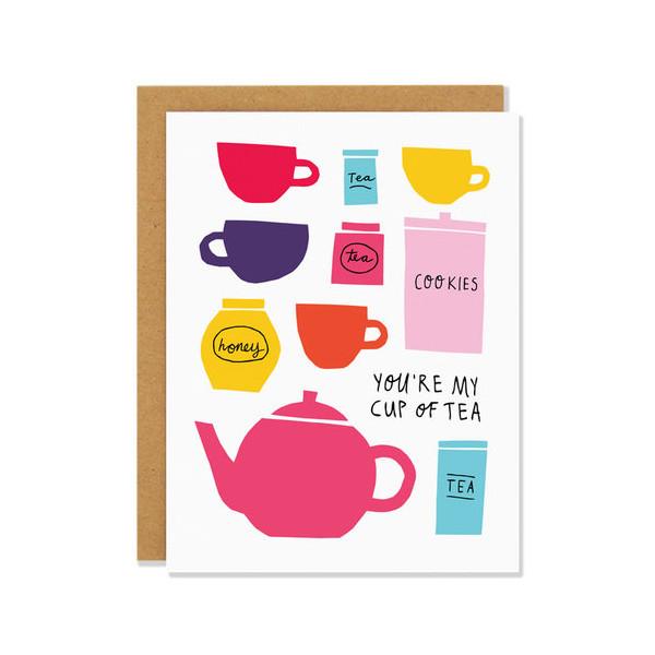 Cup Of Tea | Greeting Card | The Gifted Type