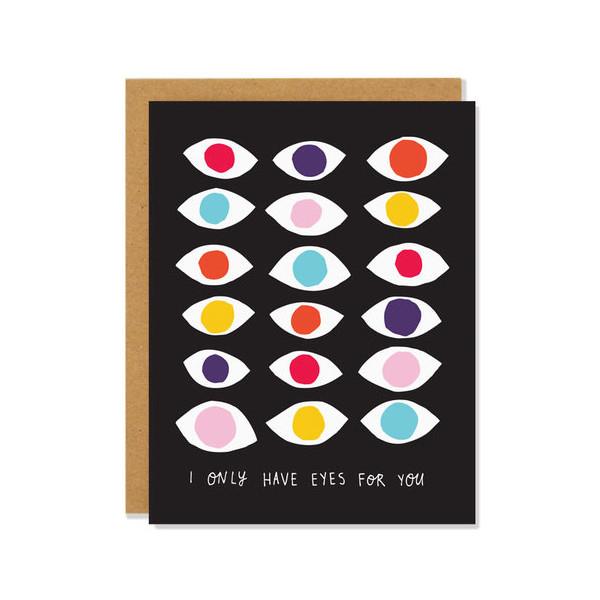 Eyes For You | Greeting Card | The Gifted Type