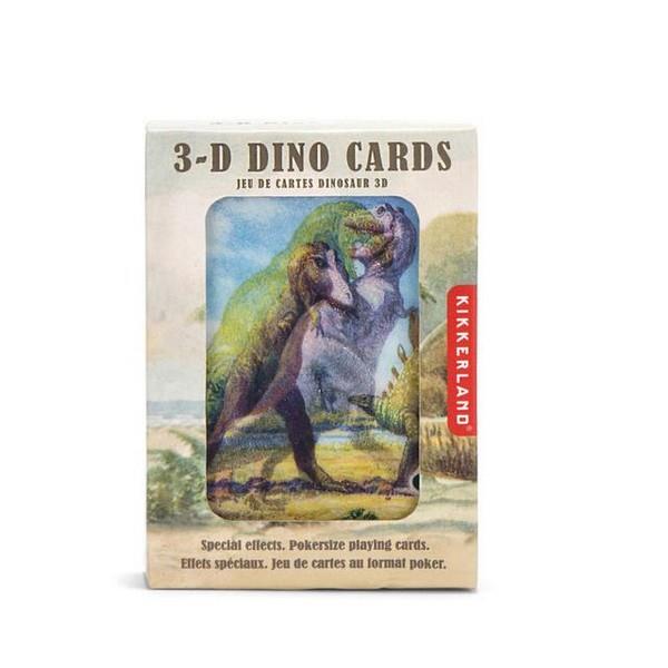 3-D Dino Playing Cards