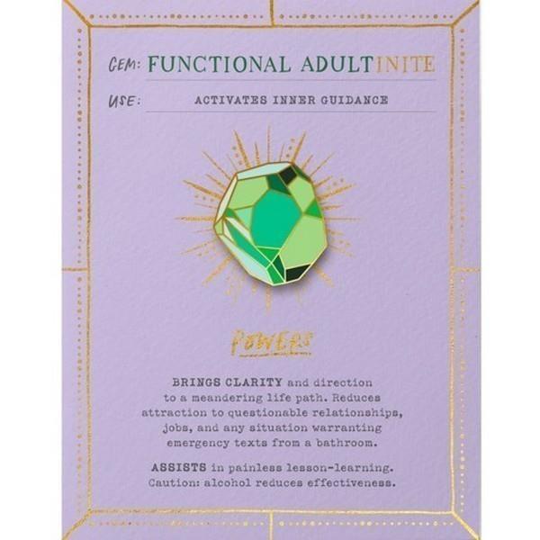 Functional Adultinite Greeting Card - with Magnetic Pin