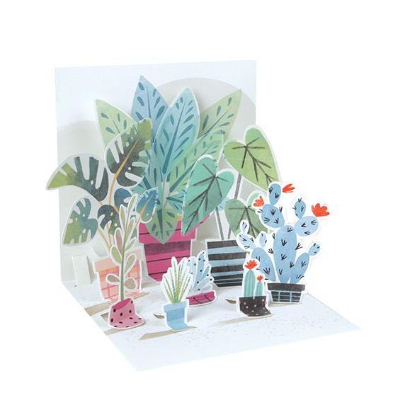 Potted Plants Pop-Up Card | The Gifted Type