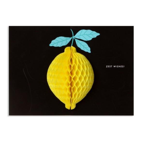 Lemon Pop-Up Card | Up With Paper | The Gifted Type