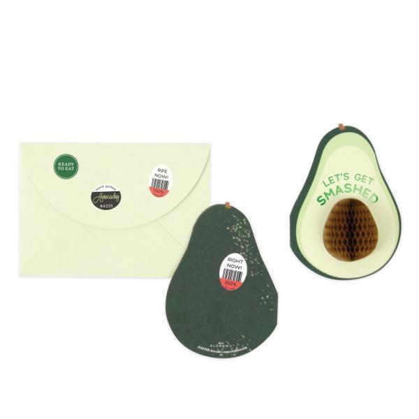 Avocado Pop-Up Card | Up With Paper | The Gifted Type