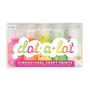 Dot-a-Lot Neon Craft Paints | The Gifted Type