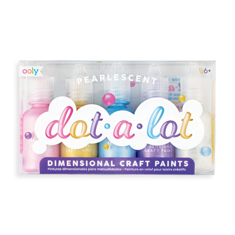 Dot-a-Lot Pearlescent Craft Paints | The Gifted Type
