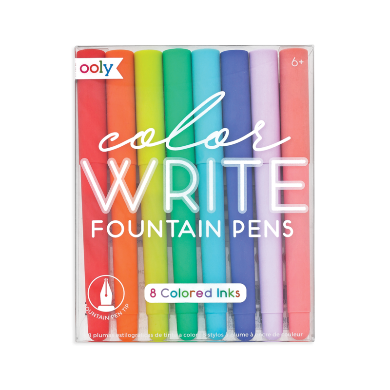 Colour Write Fountain Pen Set | The Gifted Type