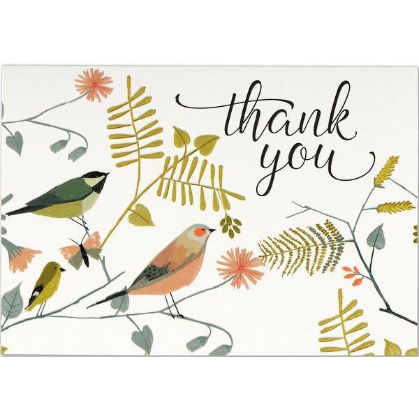 Songbirds Thank You Notecards