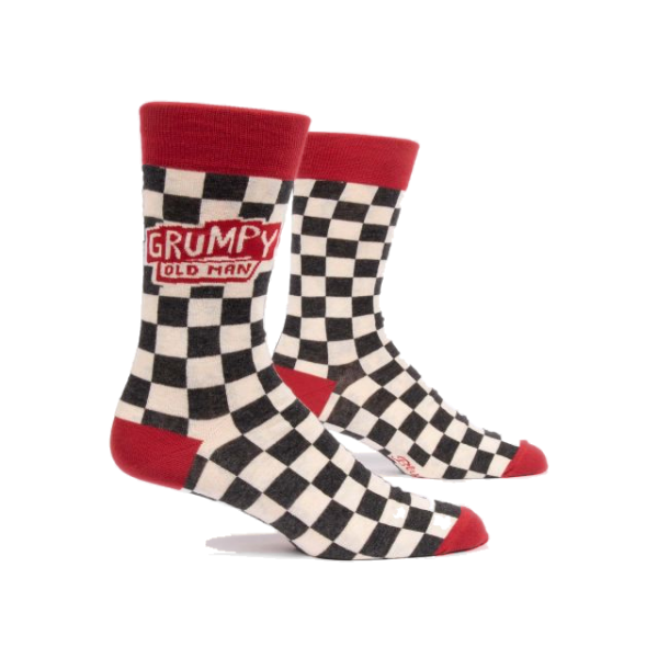 Grumpy Old Man Men's Crew Socks | The Gifted Type