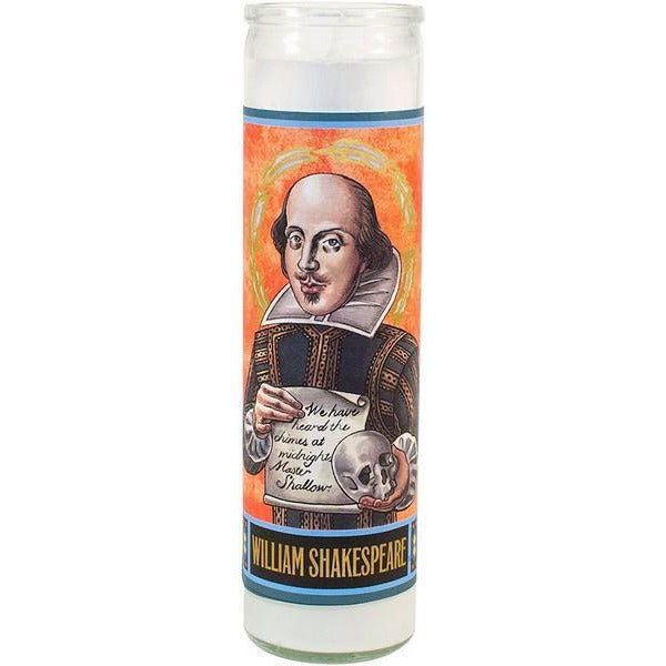 Shakespeare - Secular Saints Candle