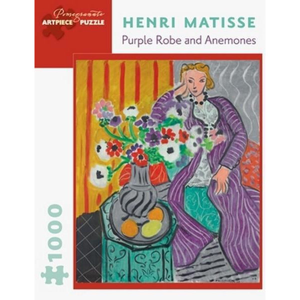 Matisse Purple Robe & Anemones - 1000 Pieces