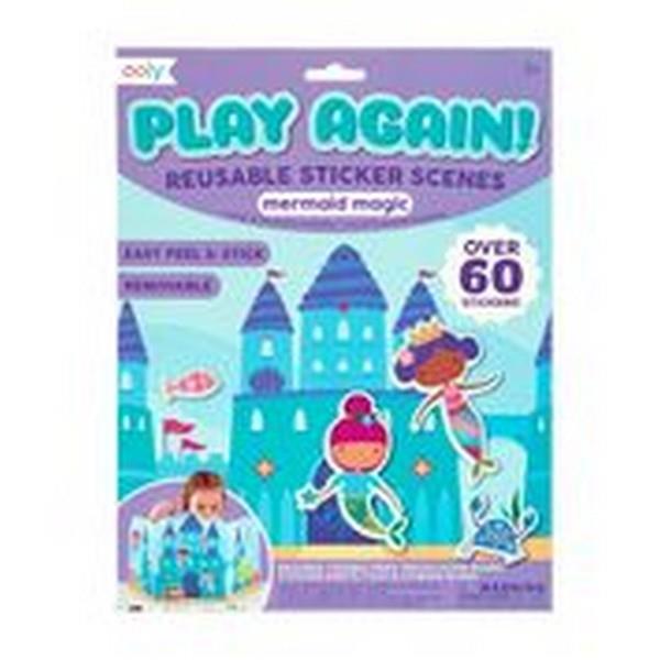 Mermaid Magic - Reusable Sticker Kit