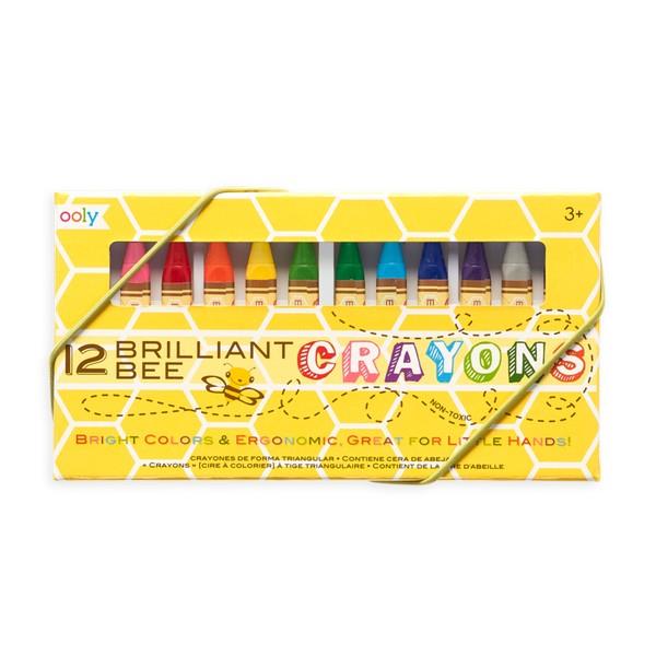 Ooly Crayon Set | Brilliant Bee Set Of 12