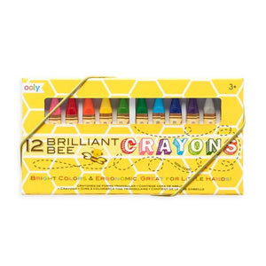 Ooly Crayon Set | Brilliant Bee Set Of 12