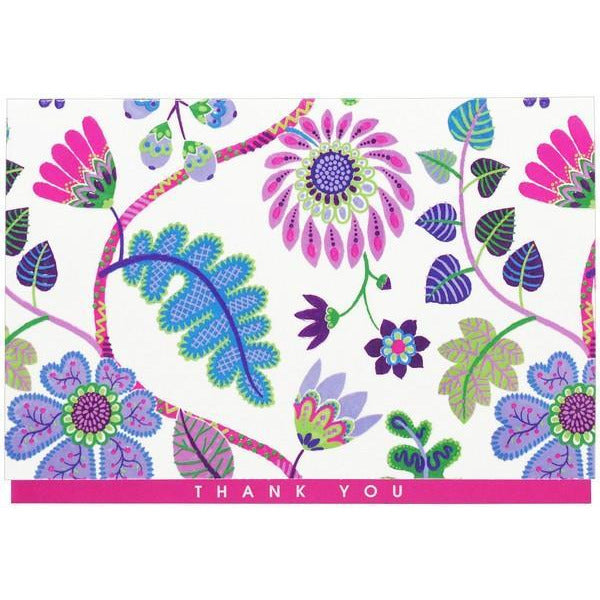Fantasy Floral Thank You Notecards