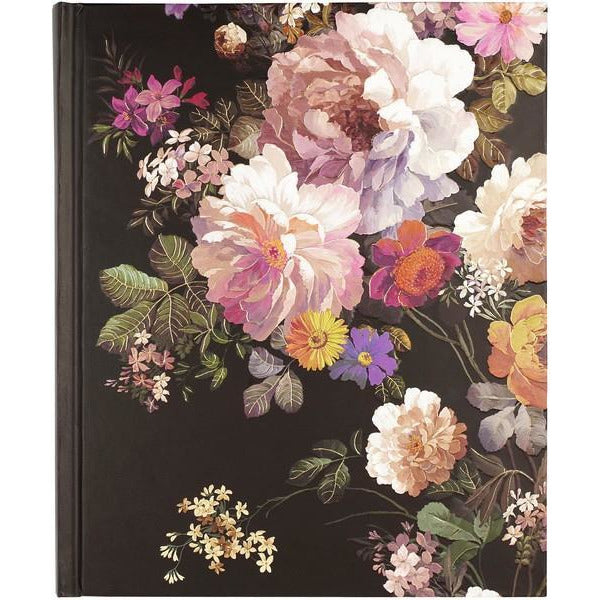 Mignight Floral Bookbound Journal