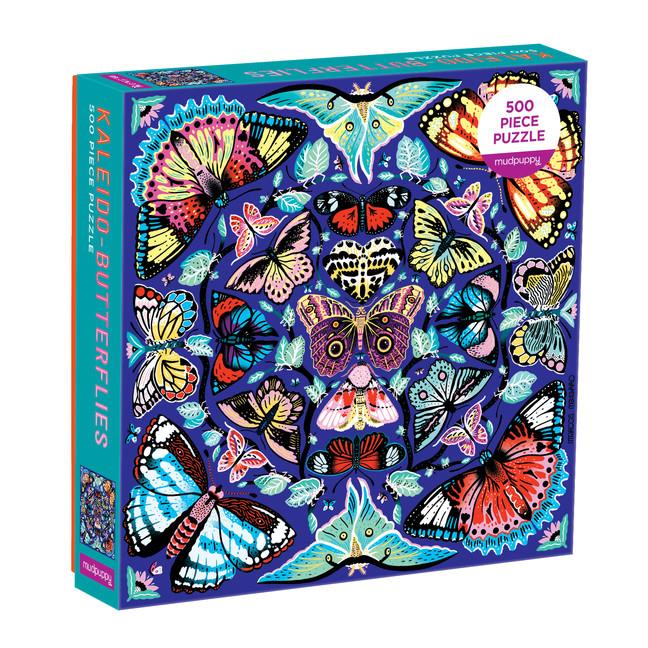 Mudpuppy 500 Piece Puzzle | Kaleido-Butterflies