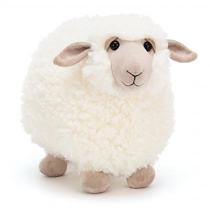 Jellycat Small Cream Rolbie Sheep Plush
