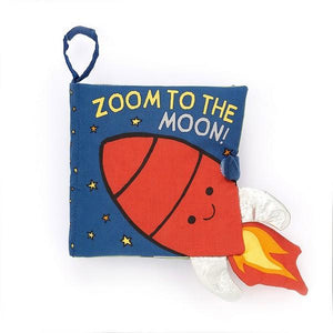 Jellycat Soft Activity Book | Zoom to the Moon
