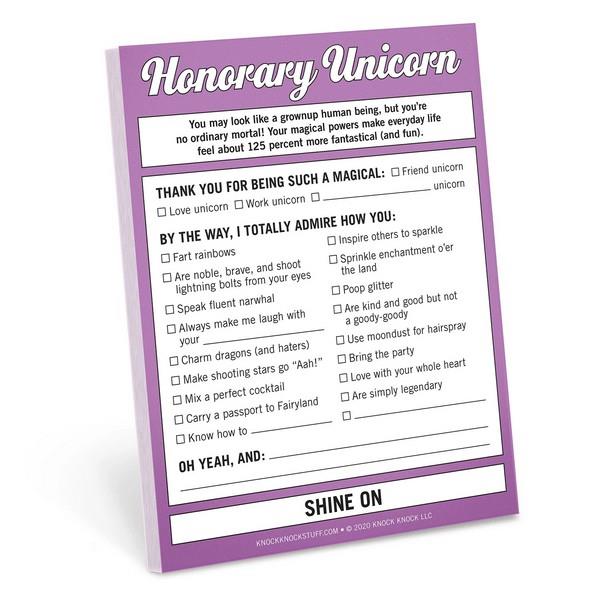 Honorary Unicorn Nifty Notes