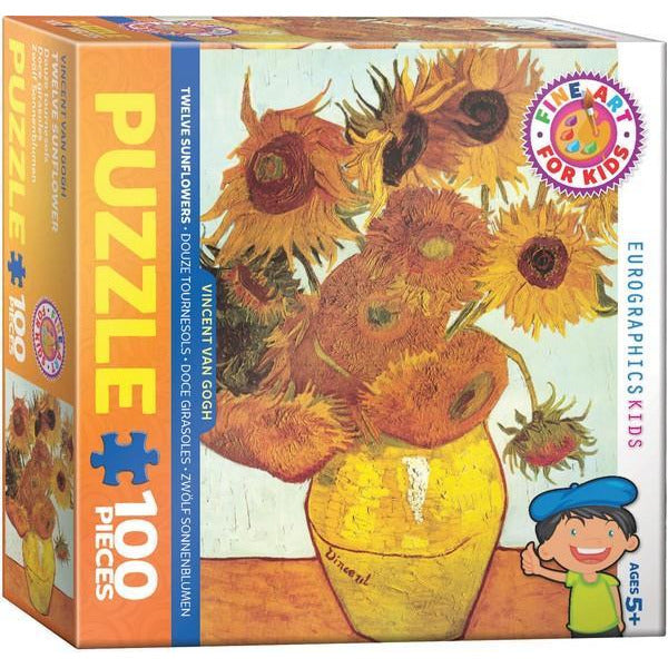 Twelve Sunflowers - 100 Pieces