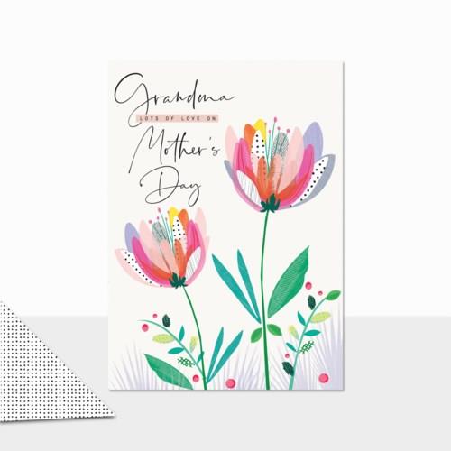 Grandma Floral Mother's Day Card
