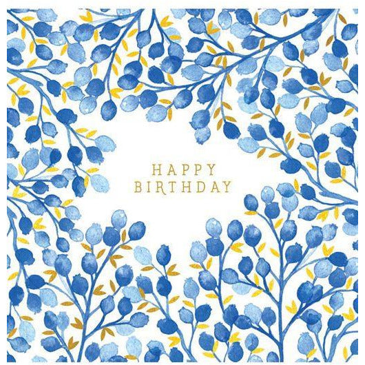 Bluebells Birthday Card