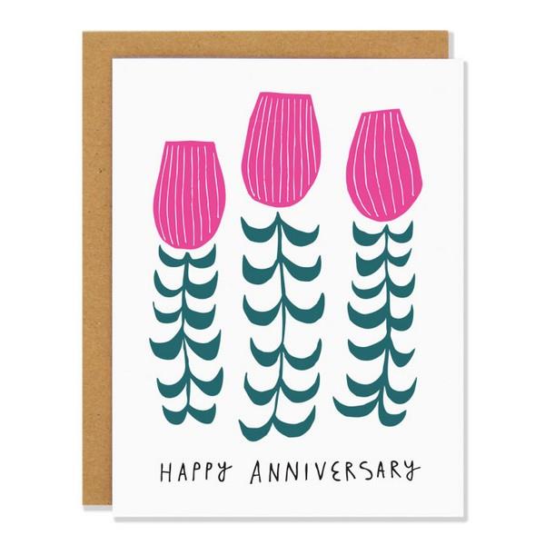Bouquet Anniversary Card