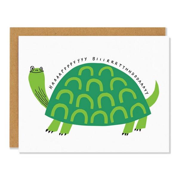 Turtle Birthday Card