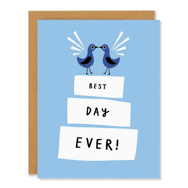 Best Day Ever Wedding Card