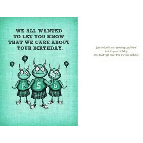 We Care About Your Birthday - 170