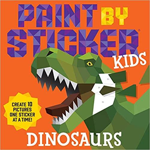 Paint By Stickers for Kids | Dinosaurs