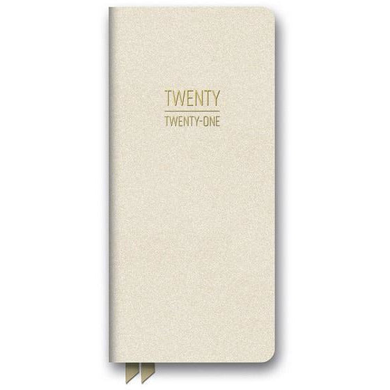 Pearl Shimmer Jotter Agenda - 17 Months