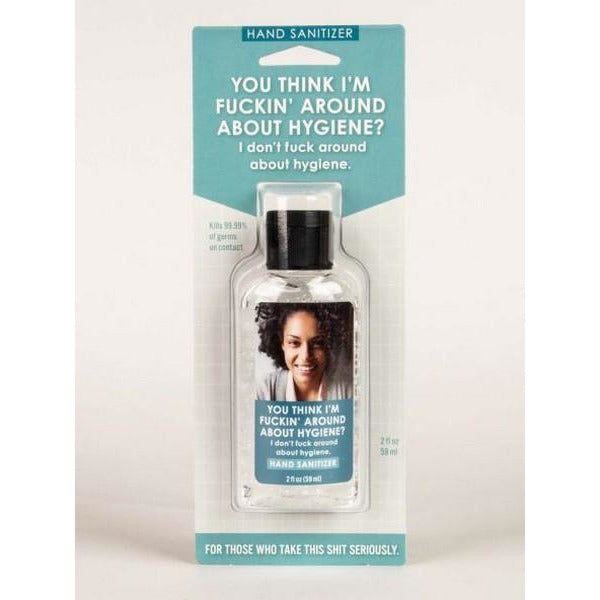Blue Q Hand Sanitizer | Fuckin' Around