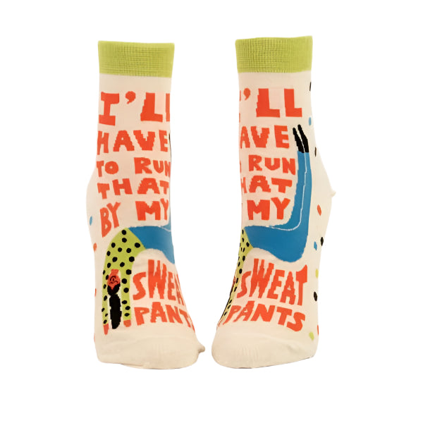 Blue Q Women's Ankle Socks | My Sweatpants