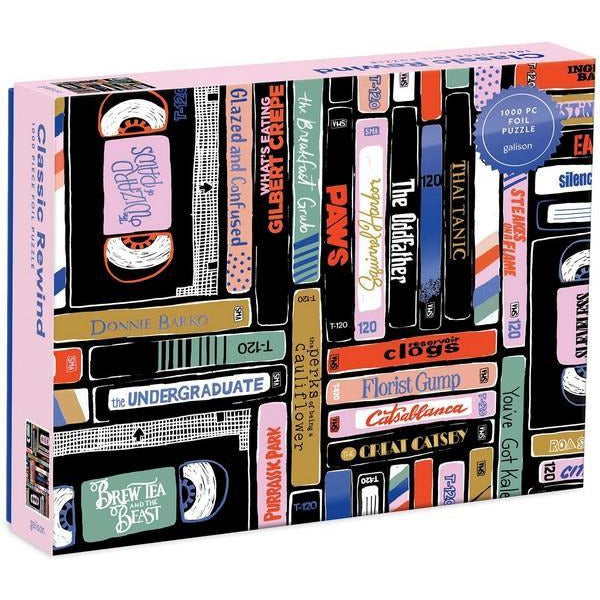 Galison 1000 Piece Puzzle | Classic Rewind