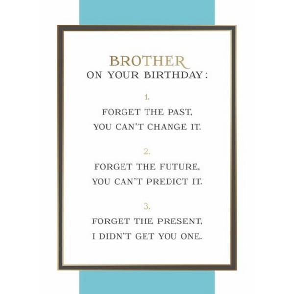 Brother - Forget The Present 100-17050