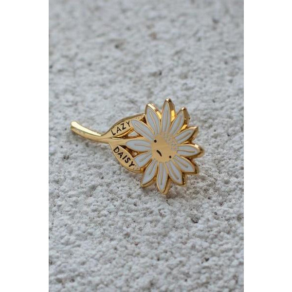 Lazy Daisy - Enamel Pin