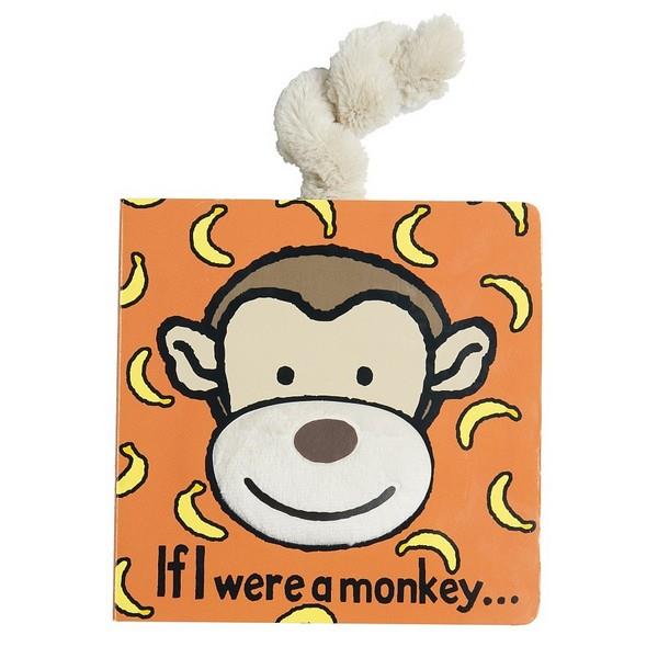 Jellycat If I Were A Monkey Board Book | The Gifted Type
