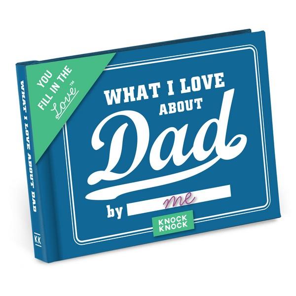 Knock Knock Fill In The Love Journal What I Love About Dad | The Gifted Type