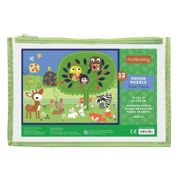 Forest Friends - 12 Piece Pouch Puzzle