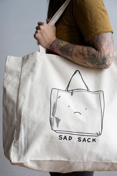 Stay Home Club XL Tote | Sad Sack