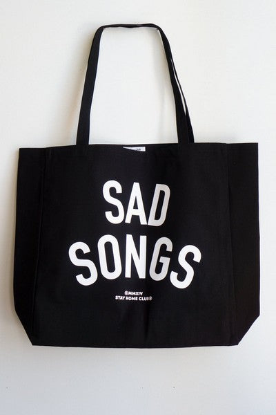 Stay Home Club XL Tote | Sad Songs