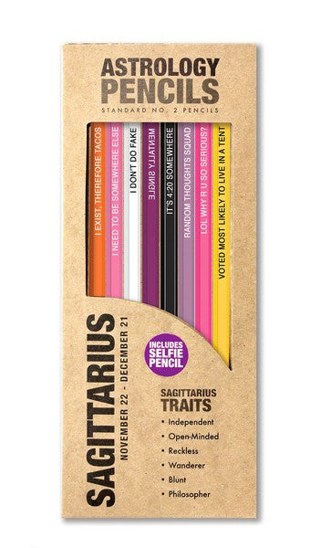 Sagittarius Pencil Set
