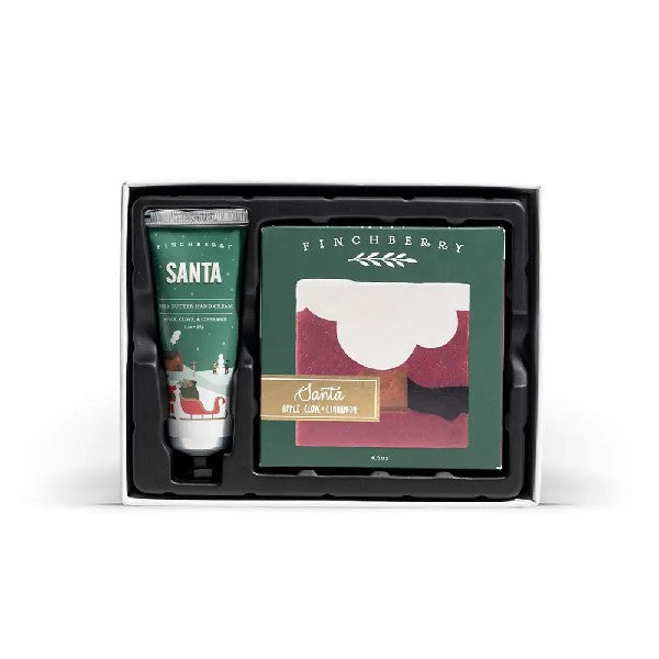 Finchberry Two Pice Soap & Lotion Gift Set | Santa