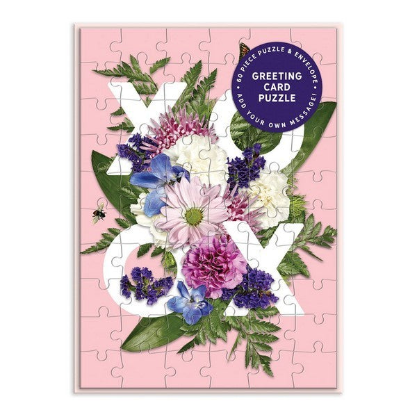 Say It With Flowers - Puzzle Card