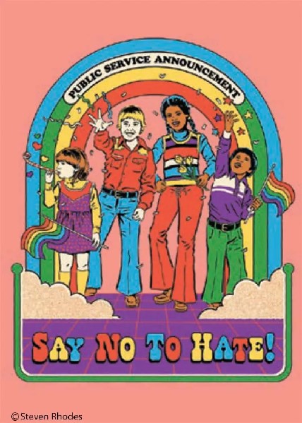 Say No To Hate Magnet