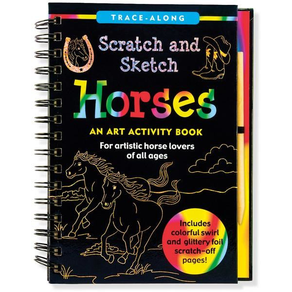 Scratch & Sketch - Horses