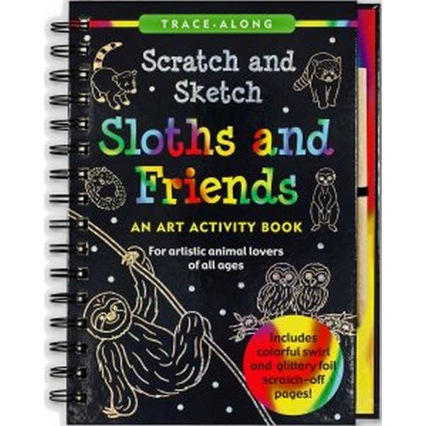 Scratch & Sketch - Sloth & Friends