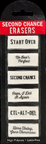 Second Chance Eraser Set